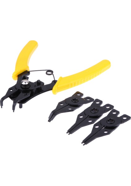 4'ü 1 Arada Halka Pense Pense Seti Kendin Yap Segman Kombinasyonu Tutma Klipsi Mücevher Segman Pensesi Iç Dış Halka Sökücü (Yurt Dışından)