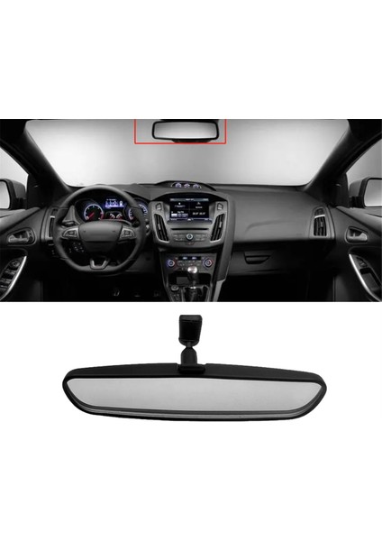 Ford Escape Focus Mustang C-Max 2001-2019 Için Araç Içi Dikiz Aynası 6U5Z17700B 6U5A-17700-AA 6U5Z-17700-B (Yurt Dışından) fiyatları