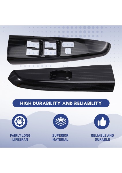 Toyota Hilux 05-14 Için 1 Çift Ön Kapı Cam Anahtarı Çerçeve Kaplaması 74232-0K020-B0 74231-0K020-B0 Kol Dayanağı Üst Paneli A (Yurt Dışından) fırsatları