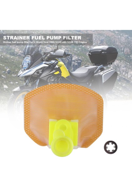 Suzuki V-Strom/gsxr 1000/GSXR 600/GSXR 750 Cagiva Için 1 Adet 15420-35F01 15420-05H00 15420-44G00 Yakıt Pompası Filtresi (Yurt Dışından) fırsatları
