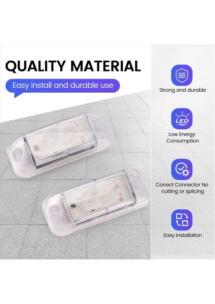 Mercedes Benz Actros Mp3 Kamyonu Için Ön Sinyal Lambası Kabin Tavan Işaret Işıkları 0028200056 1328865 1454669 (Yurt Dışından) indirimleri