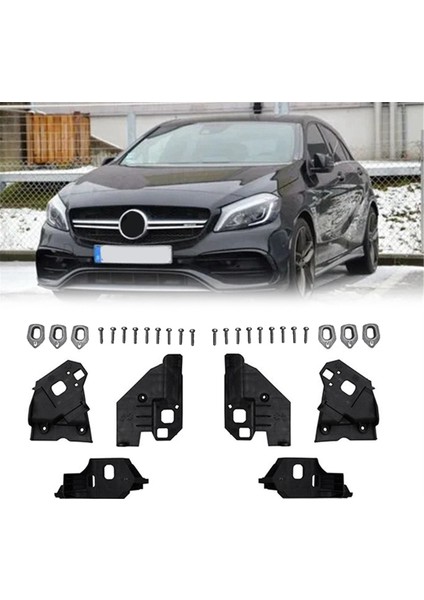 Mercedes-Benz A Sınıfı W176 2013-2017 A180 A200 A1768200114 L Için Araba Far Tamir Braketi Kitleri Sabit Tutucu Vida (Yurt Dışından) fiyatları