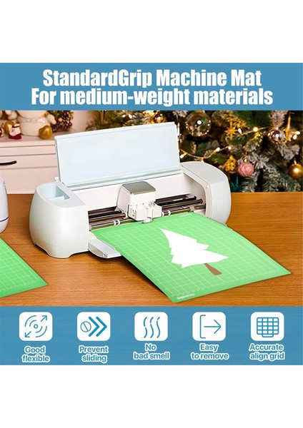 Joy Xtra Için 6'lı Paket Kesme Matı, El Sanatları Için 8,5X12 Inç Yapışkanlı Kesme Matları, 2 Hafif Tutuşlu, 2 Standart Tutuşlu, 2 Güçlü Tutuşlu (Yurt Dışından) modelleri