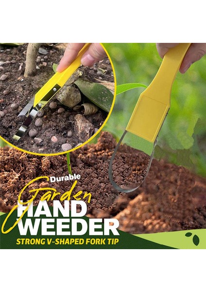 2 Adet Bahçe Bandit El Döngülü Ayıklama Aleti Çim Ekleri Bahçe Sebze Bahçesi Taşınabilir Temizlik Erişimi Için (Yurt Dışından) modelleri