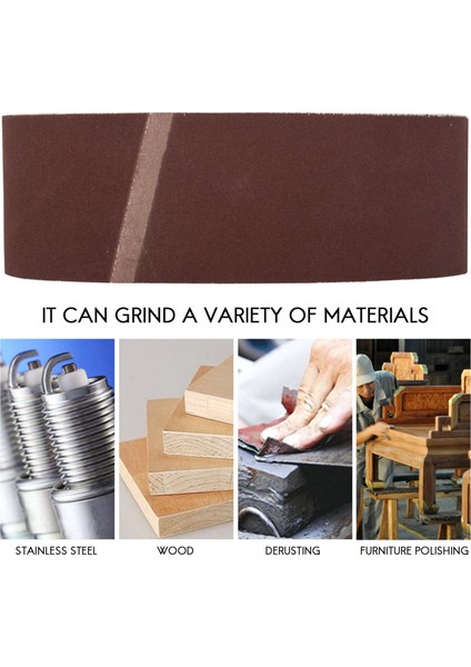 3 x 21 Inç Zımpara Bantları | 240 Grit Alüminyum Oksit Zımpara Bandı | Taşınabilir Bant Zımpara Makinesi Için Premium Zımpara Kağıdı - 10'lu Paket (Yurt Dışından) fırsatları