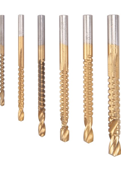 6 Adet Hss Freze Matkap Seti Ahşap Matkap Uçları Ahşap Metal Matkap Seti K075 (Yurt Dışından) fiyatları