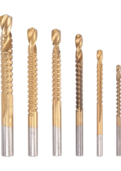 6 Adet Hss Freze Matkap Seti Ahşap Matkap Uçları Ahşap Metal Matkap Seti K075 (Yurt Dışından) modelleri