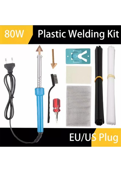 80W Plastik Kaynak Seti 40 Çubuk Araba Tampon Onarımları Için Kendin Yap Aleti Tel Örgü, Gösterge Paneli, Kayak Tampon Kaynak Makinesi Aletleri Abd Fişi (Yurt Dışından) fırsatları