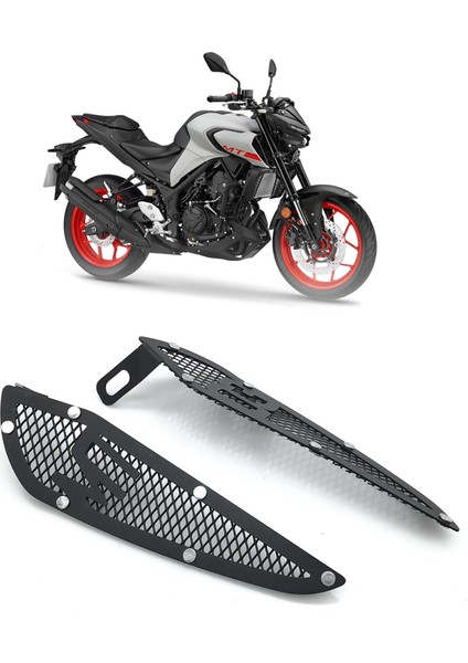 Yamaha MT03 2020 2021 Siyah Motosiklet Hava Girişi Mesh Koruyucu (Yurt Dışından) fırsatları