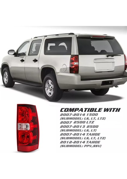 Chevy Için Arka Lamba Sinyal Lambası Fren Lambası Geri Vites Lambası (Yurt Dışından) fırsatları