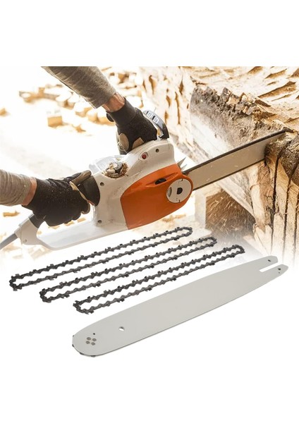 Stıhl 009 012 021 E180 MS180 MS190 MS250 Için 3 Adet Zincirli 16 Inç Zincir Testeresi Kılavuz Çubuğu (Yurt Dışından) indirimleri