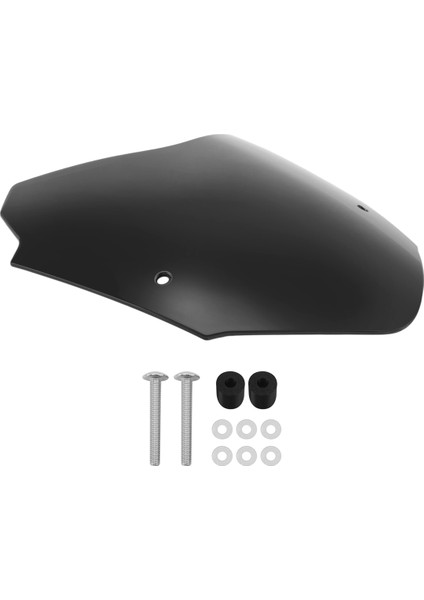 Motosiklet Spor Rüzgar Deflektörü Retro Ön Cam Siyah (Yurt Dışından) modelleri
