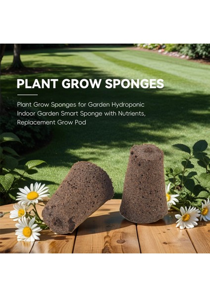 Bahçe Hidroponik Iç Mekan Bahçeleri Için Bitki Yetiştirme Süngerleri, Besin Maddeli Akıllı Sünger, Yedek Yetiştirme Kabı (Yurt Dışından) fırsatları