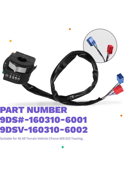 Cfmoto Atv Cforce Için Sol Gidon Anahtarı Takımı 9DSV-160310-6002 (Yurt Dışından) indirimleri