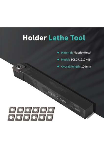 SCLCR1212H09 Tutucu Torna Takım Kesici 10 Adet CCMT09T304-PM Bıçaklı Ek Parça Cnc 100MM (Yurt Dışından) indirimleri