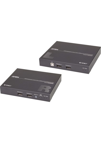 USB Displayport Dual View Hdbaset™ 2.0 Kvm (Keyboard/video Monitor/mouse) Mesafe Uzatma Cihazı (4K@100M Tek Ekran Için)&lt;br&gt;usb Displayport Dual View Hdbaset™ 2.0 Kvm Extender (4K@100M For Singl