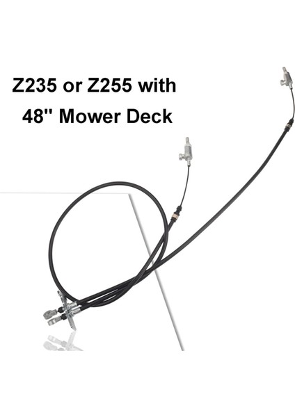 John Deere Z235 Z255 Eztrak Serisi Çim Biçme Makineleri Için GY22289 Biçme Makinesi Güverte Kaldırma Kablosu, GY22157 AM145470 AM142881'I Değiştirin (Yurt Dışından) fiyatları