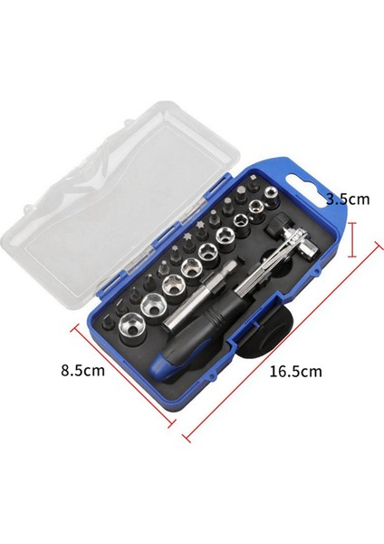 23 Parça Hızlı Cırcır Anahtarı Soket Uzatma Çubuğu Grup Seti Ev Cırcır Anahtarı Soket Grup Seti Aracı (Yurt Dışından) fiyatları