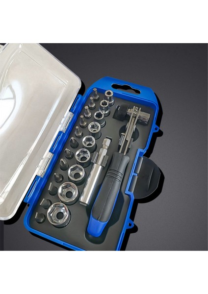 23 Parça Hızlı Cırcır Anahtarı Soket Uzatma Çubuğu Grup Seti Ev Cırcır Anahtarı Soket Grup Seti Aracı (Yurt Dışından) fırsatları