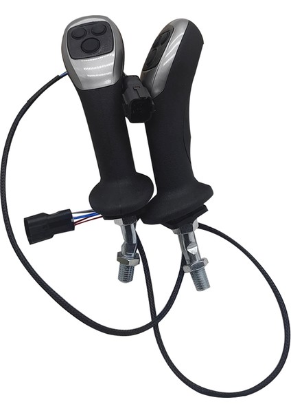 Tekerlekli Ekskavatör Dönüşümü Klipsi Tutucu Demir Joystick Kolu Üçlü Basmalı Düğme Pilot Valf Kolu (Yurt Dışından)