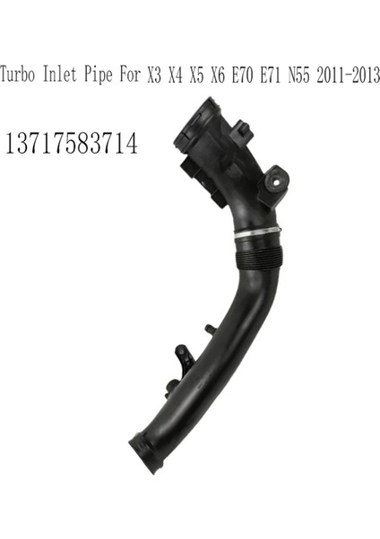 Bmw X3 X4 X5 Için 13717583714 Hava Giriş Kanalı Turbo Giriş Borusu (Yurt Dışından) modelleri