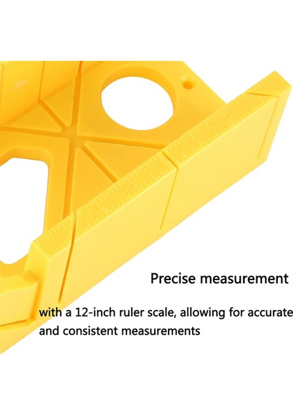 12 Inç Gönye Kutusu, Cetvel Dereceli Gönye Kutusu, 45 Derece, 135 Derece Önceden Ayarlanmış Kesme Kutusu (Yurt Dışından) modelleri