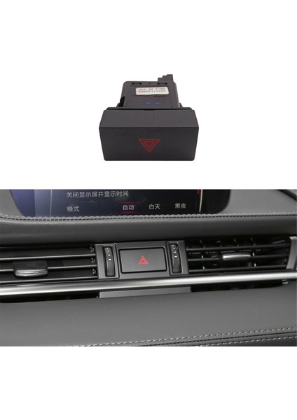 6 Gl 2019-2024 Gösterge Paneli Orta Tehlike Lambası Anahtarı Düğmesi Için Gsl3-66-4h0 GSL3664H0 (Yurt Dışından) fiyatları