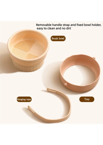 Kurutma Tutuculu Silikon Makyaj Fırçası Temizleyici - Temizleme Aracı (Yurt Dışından) fırsatları