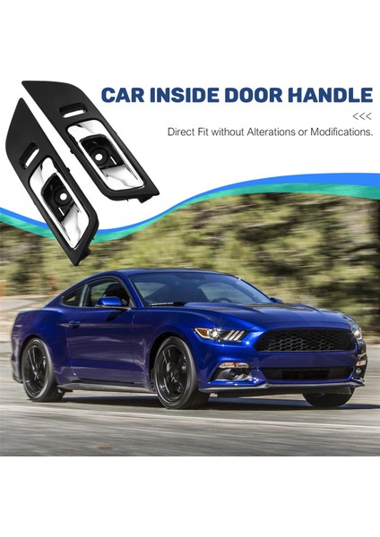 Ford Mustang 2015-2018 FR3Z6322601AA FR3Z6322600AA Için 1 Çift Iç Kapı Kolu Krom FR3Z-6322601-AC FR3Z-6322600-AC (Yurt Dışından) indirimleri