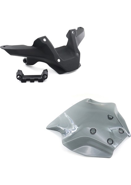 Yamaha Mt-09 Sp 2024 Ön Cam Deflektörleri Siyah ve Gri (Yurt Dışından)