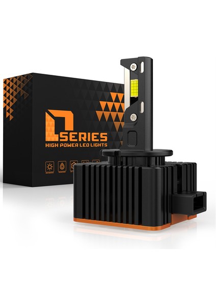 Yeni D Serisi Araba LED Far Ampulü 10000LM 6500K D1/D1S 3 Bakır Borulu 1 ÇIFT/110 W Yüksek Kaliteli V31 LED (Yurt Dışından)