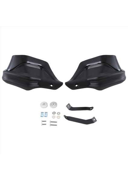 Honda NX400, Nx 400, NX500, Nx 500 Motosiklet Aksesuarları El Koruyucu Ön Cam Siyah (Yurt Dışından)