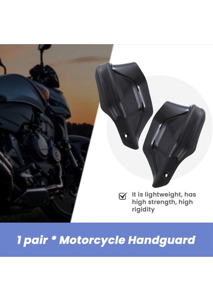 Honda NX400, Nx 400, NX500, Nx 500 Motosiklet Aksesuarları El Koruyucu Ön Cam Siyah (Yurt Dışından) indirimleri