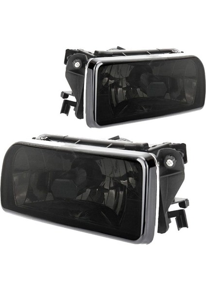 Bmw E36 318I 318TI 1992-1998 Araç Sis Farı Kapakları Için Sol ve Sağ Ön Tampon Far Sis Lambası Muhafazası Füme (Yurt Dışından)