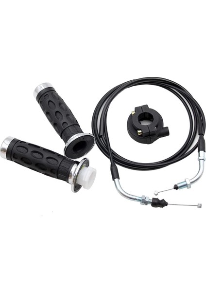 50CC 80CC 125CC 150CC Gy6 Için 78 Inç Scooter Gaz Kelebeği Kablosuyla Evrensel Gaz Kelebeği Büküm Tutacağı Seti (Yurt Dışından)