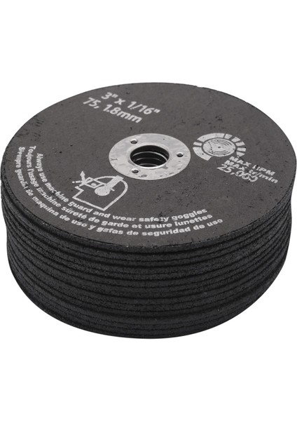 15 Adet 3 Inç 75 mm Kesme Tekerleği Reçine Kesme Diski Fiber Dairesel Testere Bıçakları Metal Kesme Için 75X1.6X10MM (Yurt Dışından) fırsatları