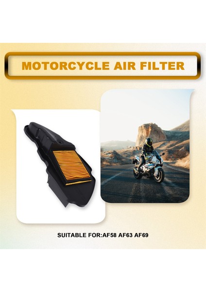 Honda Zoomer Ruckus Metro Dio AF58 AF63 AF69 Için Motosiklet Emme Hava Filtresi Temizleyici (Yurt Dışından) fırsatları