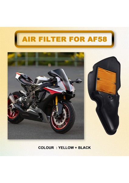 Honda Zoomer Ruckus Metro Dio AF58 AF63 AF69 Için Motosiklet Emme Hava Filtresi Temizleyici (Yurt Dışından) indirimleri