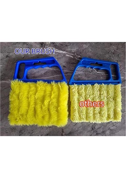 Klima/panjurlar Için 4 Adet El Fırçası Toz Sökücü - Mavi (Yurt Dışından) fiyatları