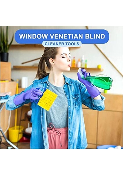 Klima/panjurlar Için 4 Adet El Fırçası Toz Sökücü - Mavi (Yurt Dışından) indirimleri