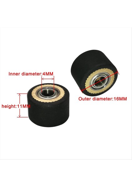 5 Adet Hq Sıkıştırma Silindiri 4X11X16MM Plotter Kesici Silindiri (Yurt Dışından) modelleri