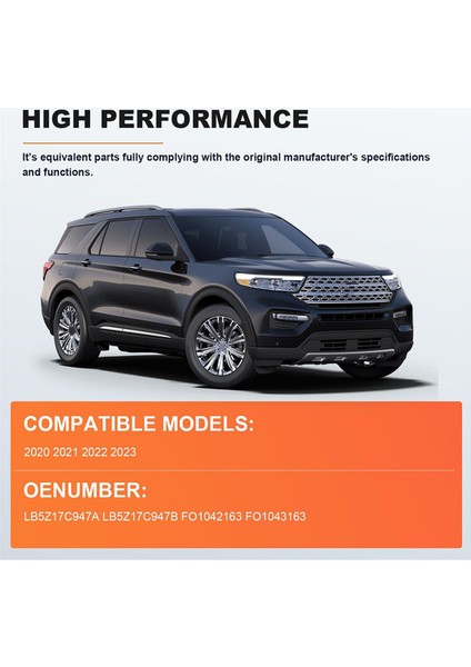 Ford Explorer 2020-2023 Için Sol ve Sağ Tampon Braketleri FO104163 (Yurt Dışından) indirimleri