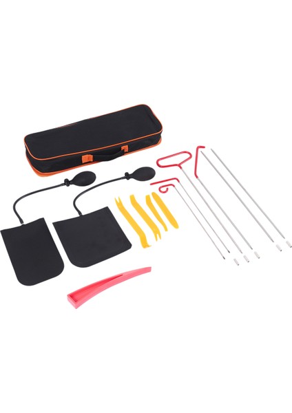 14 Adet Araba Kapısı Açma Kilidi Açma Alet Seti Acil Durum Takozları Hava Pompası Araçlar Için Evrensel Acil Durum Kiti (Yurt Dışından)