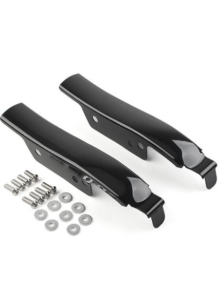 Harley Touring Road King Electra Glide Flht Flhr Fltr 1993-2008 Için 1 Çift Arka Çamurluk Braketi, Sele Çantası Dolgu Panelleri, B (Yurt Dışından) fiyatları