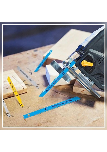 Dekupaj Testeresi Bıçakları U-Saplı 70 Parça Seti, 6-32 Tpı Dekupaj Testeresi Bıçakları (Yurt Dışından) indirimleri