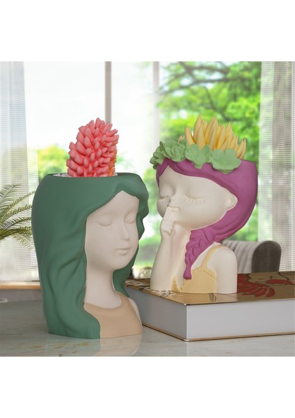 Parça Saksı Silikon Kalıp Kendin Yap El Yapımı El Sanatları Dekorasyon Vazo Kalıbı Beton Reçine Alçı Mum Kristal Epoksi Kalıp (Yurt Dışından) indirimleri