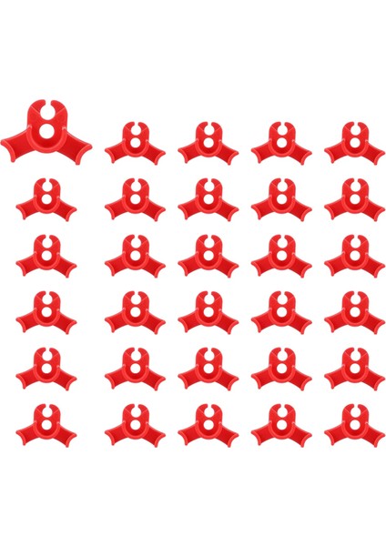 30'lu Paket Bitki Bükücü Açı Ayarlanabilir Bitki Eğitim Klipsleri Düşük Stres Eğitim Klipsleri 90 Derece Bitki Sapı (Yurt Dışından)