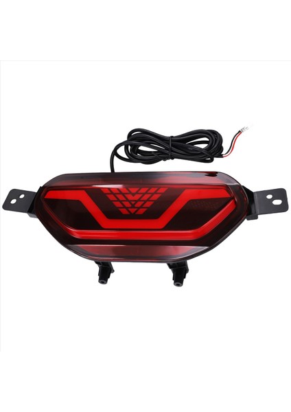 Chevrolet Tracker Trax 2019-2024 Için Araç Arka Tampon Reflektör Fren Lambası LED Uyarı Sis Lambası Sürüş Lambası (Yurt Dışından)