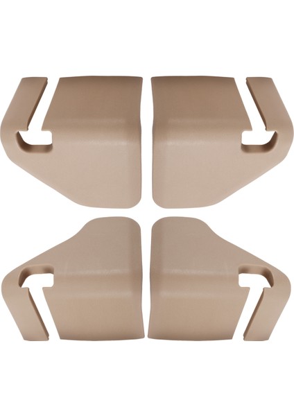 Honda Odyssey 05-08 81195-SFE-J01ZD 81595-SFE-J01ZD Için 4 Adet Orta Sıra Koltuk Rayı Döşeme Kapağı Kiti Sol ve Sağ Iç + Dış (Yurt Dışından)