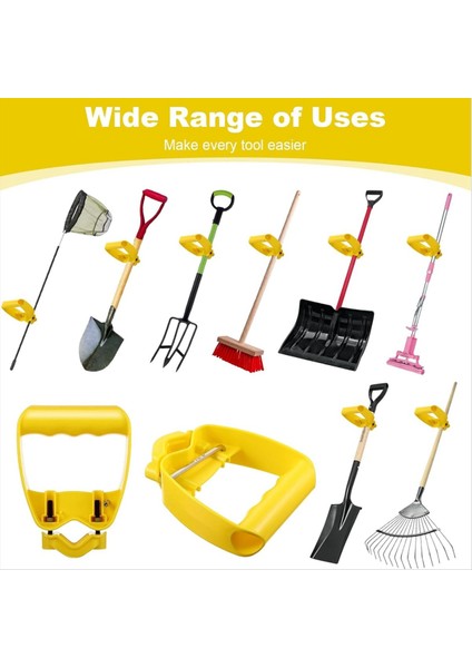 1 Paket Sırt Tasarrufu Aleti, Emek Tasarrufu Sağlayan Ergonomik Kürek / Tırmık Sapı (Yurt Dışından) fırsatları